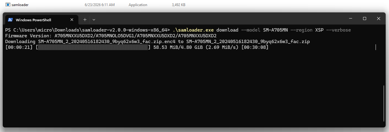 Download Firmware